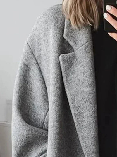 Soline - Veste en Laine Oversize
