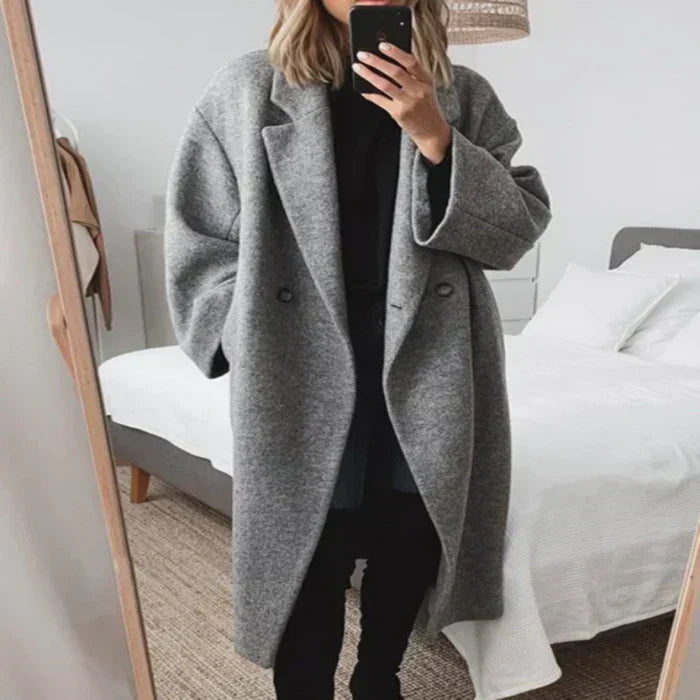 Soline - Veste en Laine Oversize