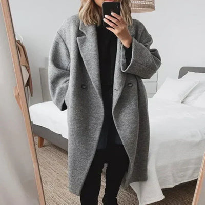 Soline - Veste en Laine Oversize