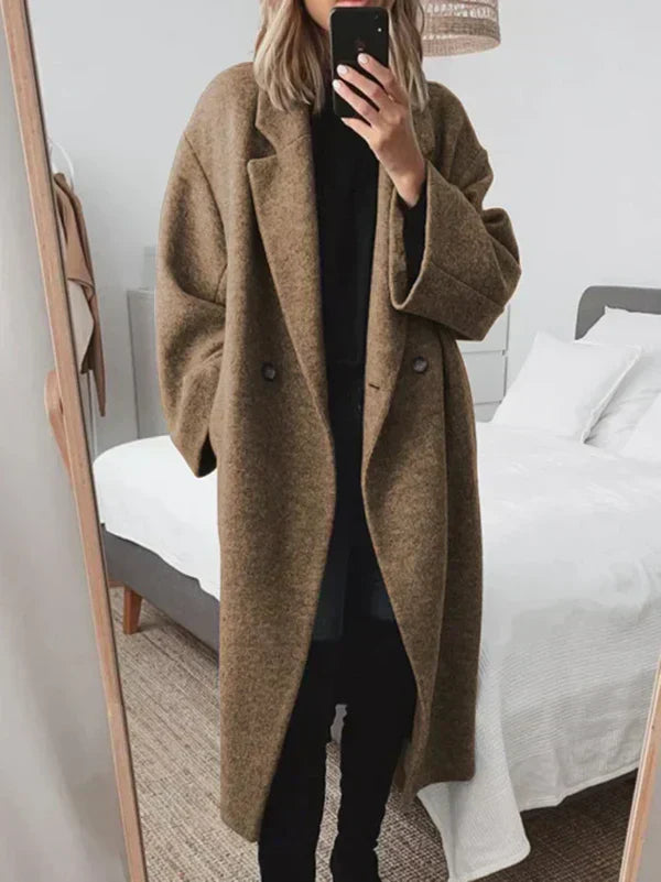 Soline - Veste en Laine Oversize