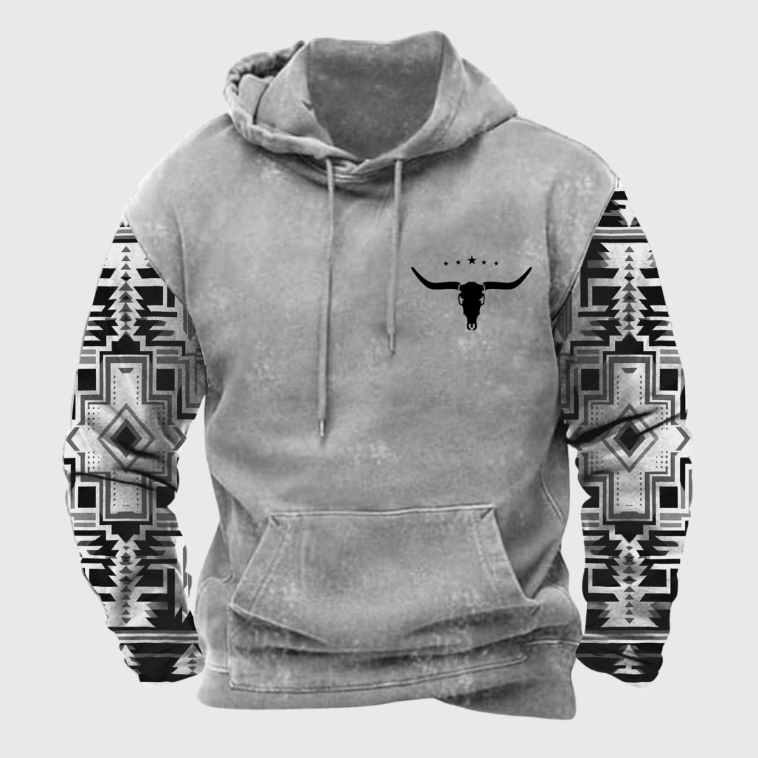 Hoodie Longhorn Ranch — Automne/Hiver