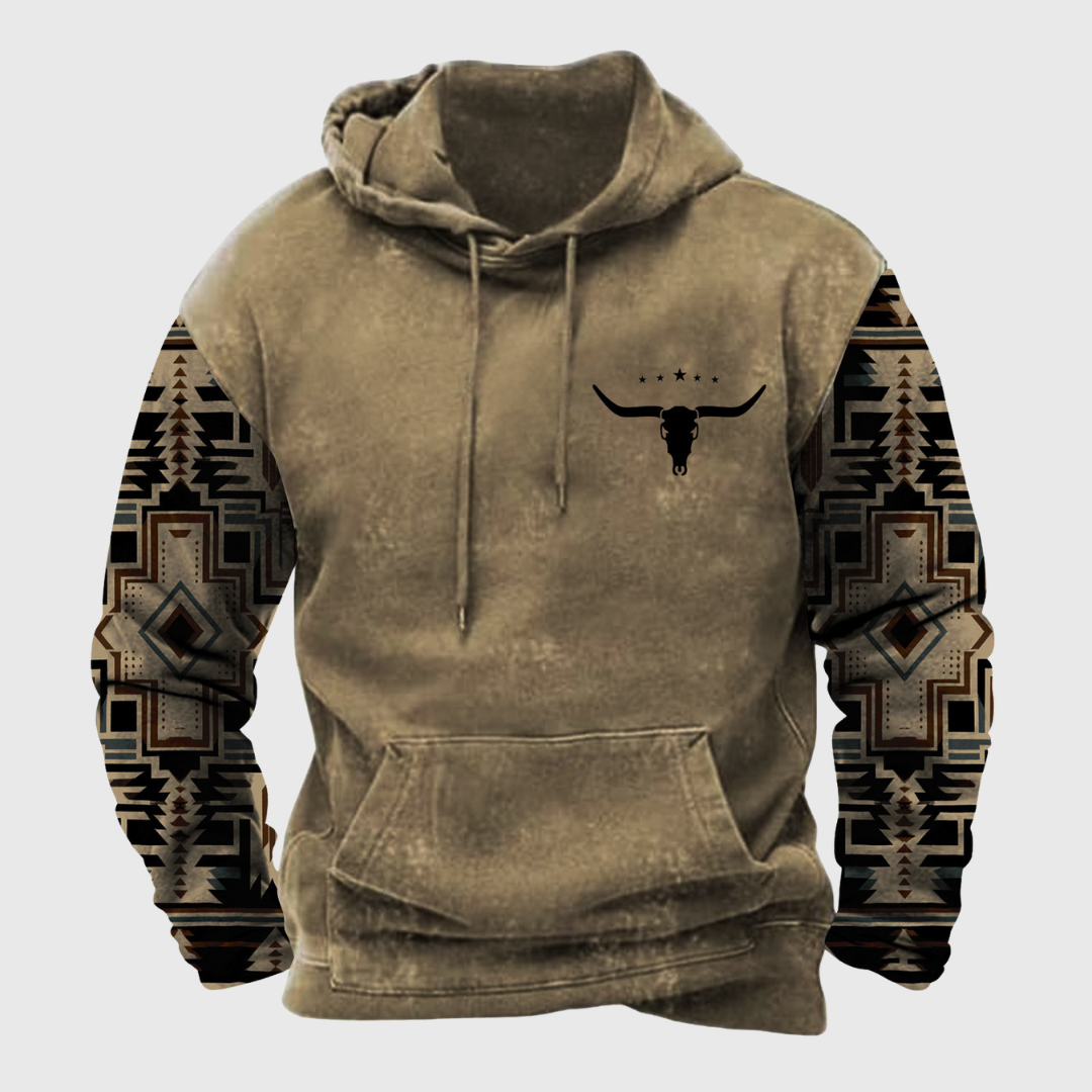 Hoodie Longhorn Ranch — Automne/Hiver