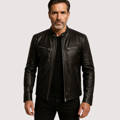 Thomas | Veste en cuir pour hommes