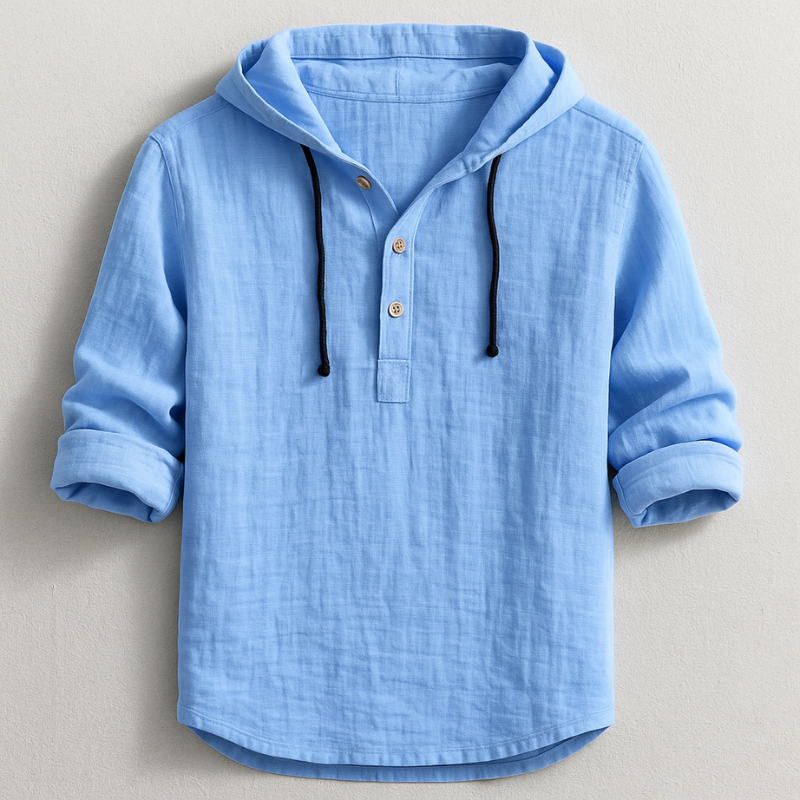 Léo | Chemise de luxe avec capuche