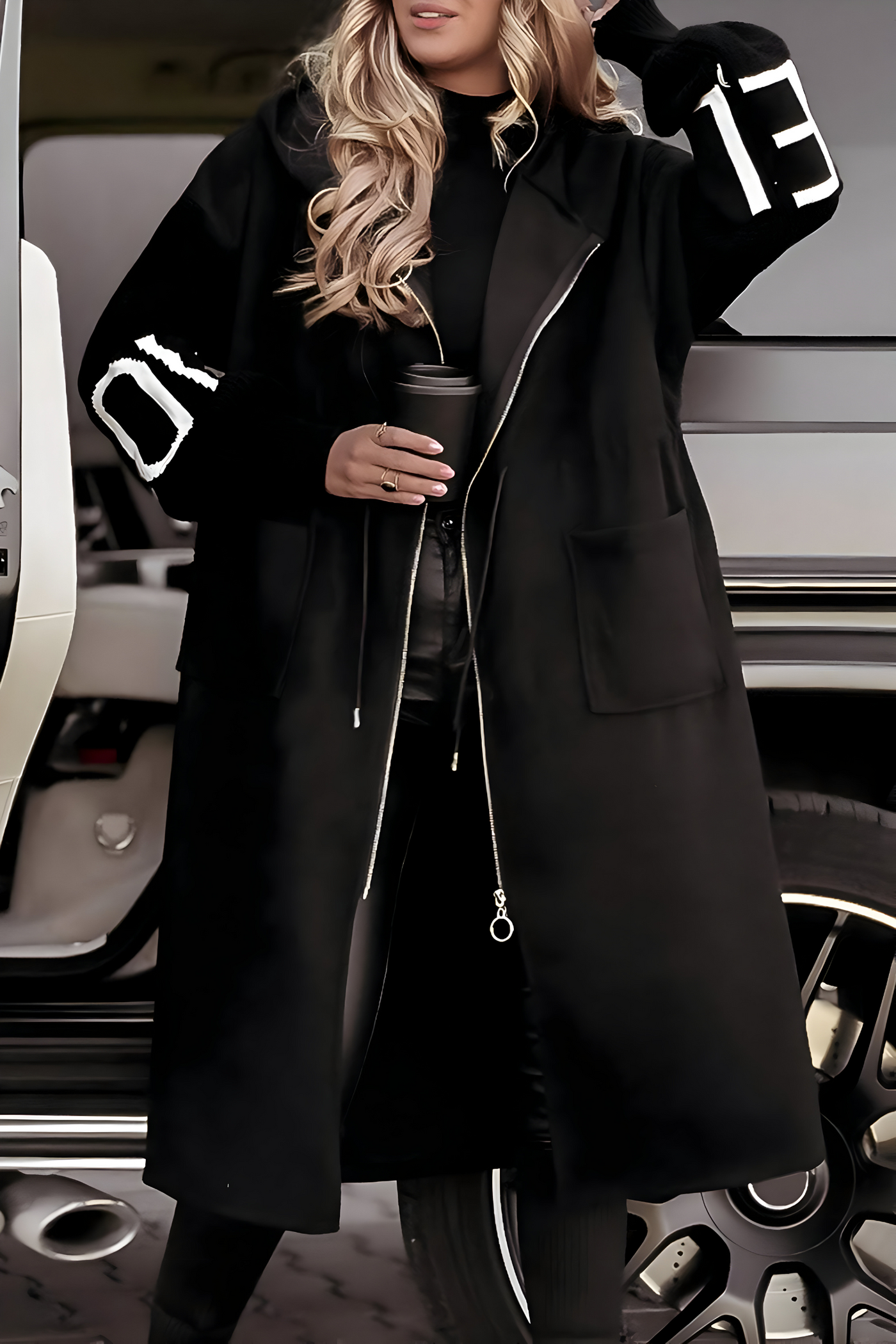 Noémie - Veste coupe-vent longue