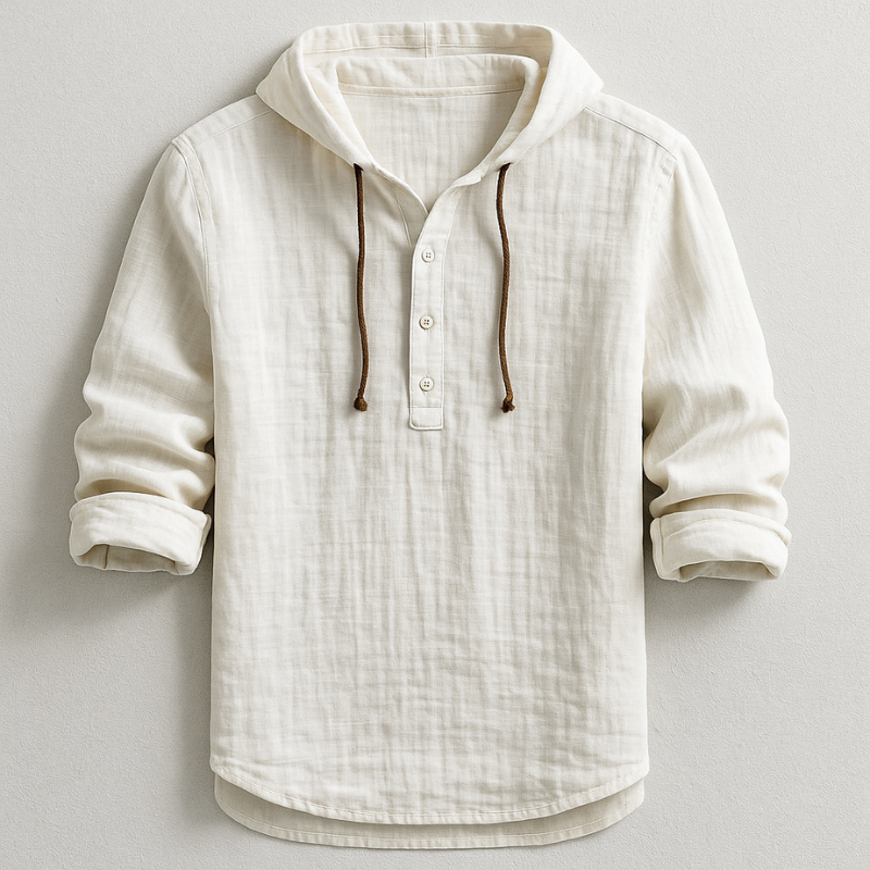 Léo | Chemise de luxe avec capuche