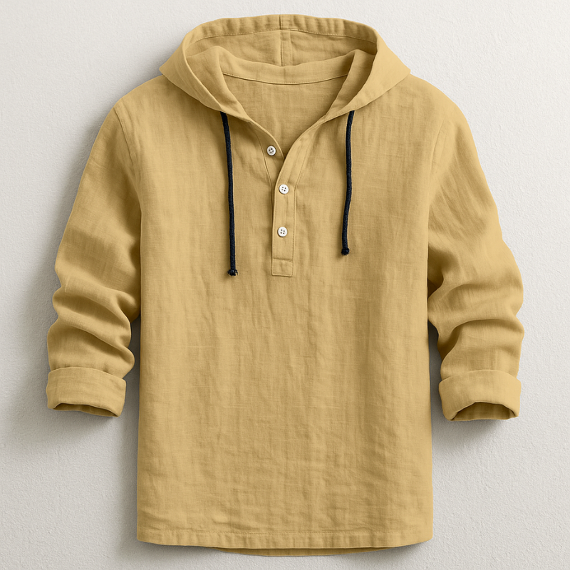 Léo | Chemise de luxe avec capuche