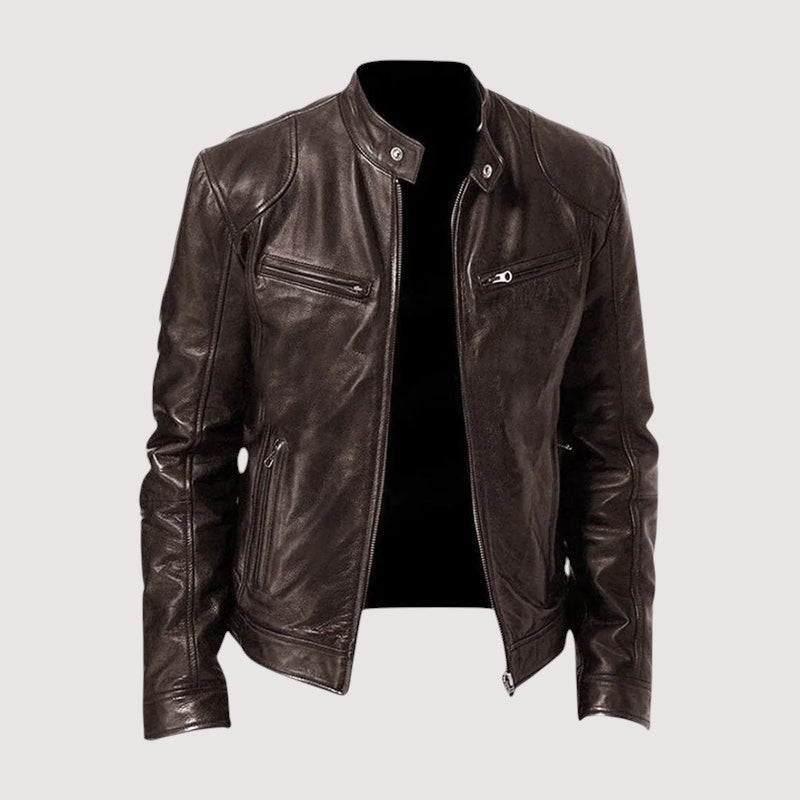 Thomas | Veste en cuir pour hommes