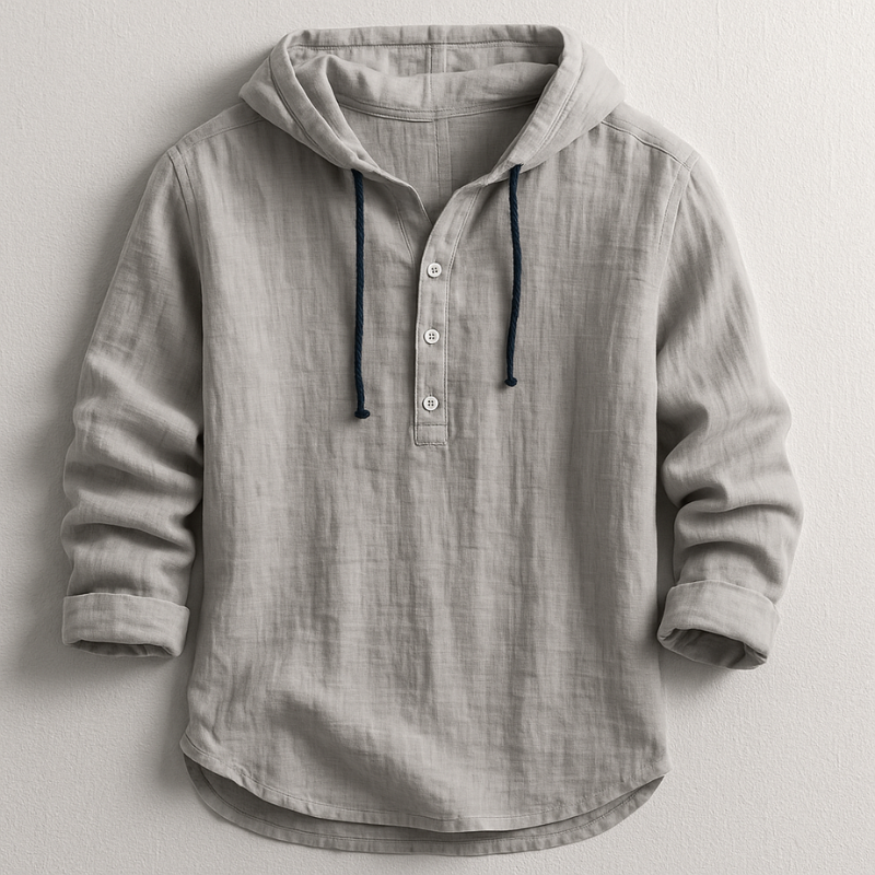Léo | Chemise de luxe avec capuche