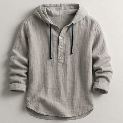 Léo | Chemise de luxe avec capuche