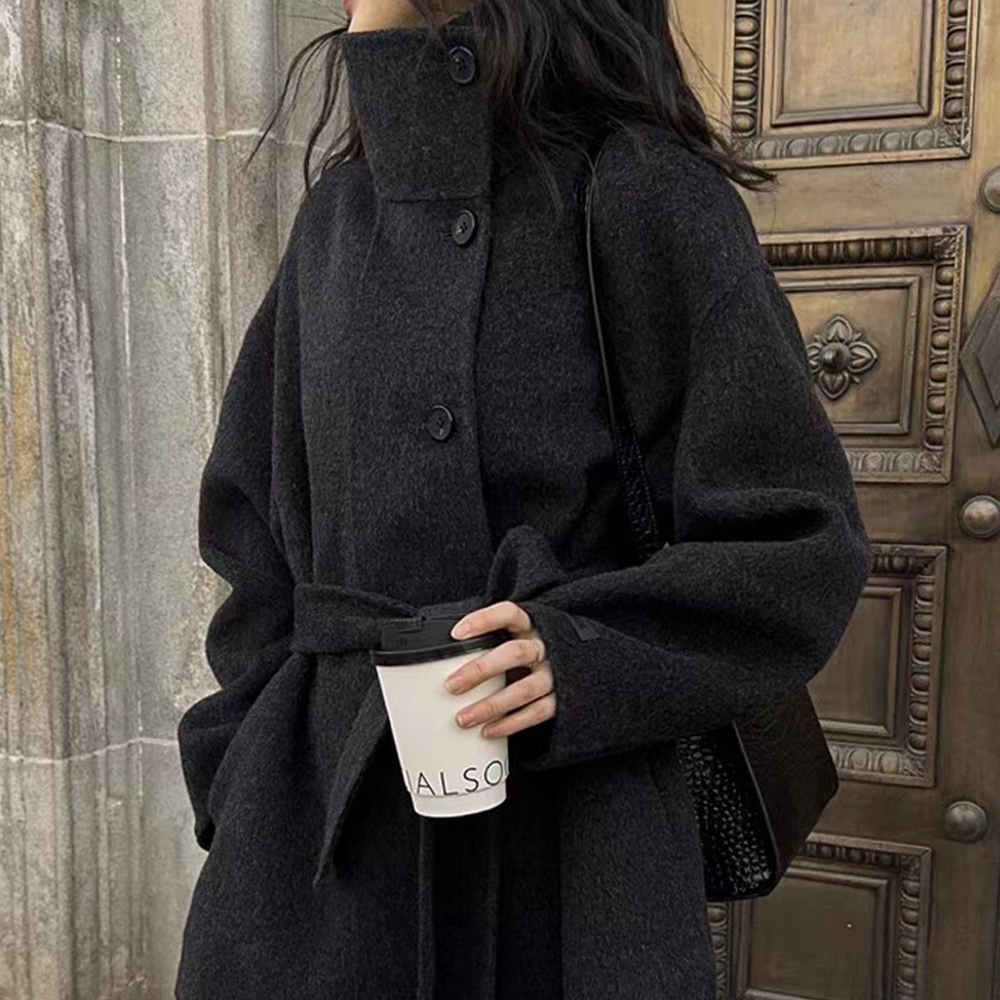 Yves - Manteau en Soie et Laine
