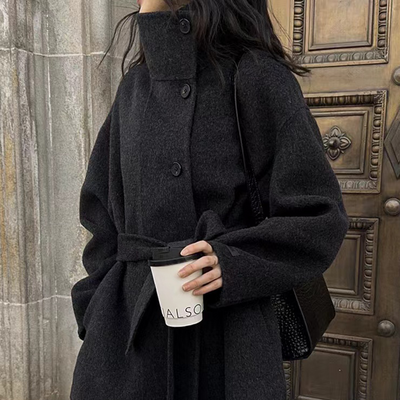 Yves - Manteau en Soie et Laine