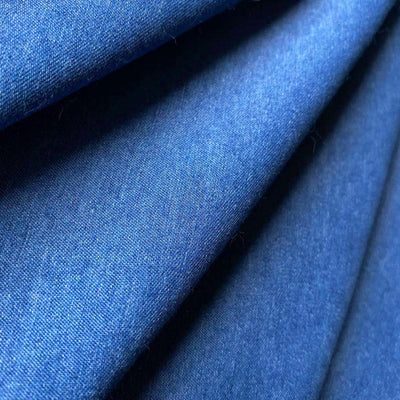Ilse | Robe mi-denim à col en V d'été