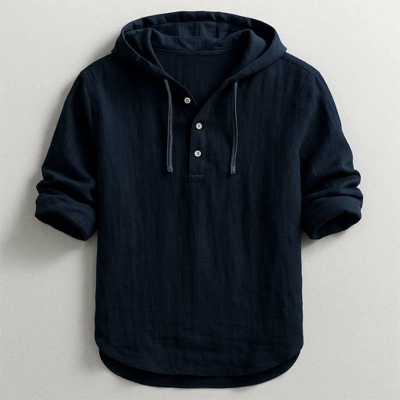 Léo | Chemise de luxe avec capuche