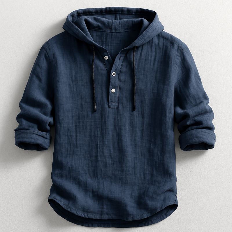 Léo | Chemise de luxe avec capuche