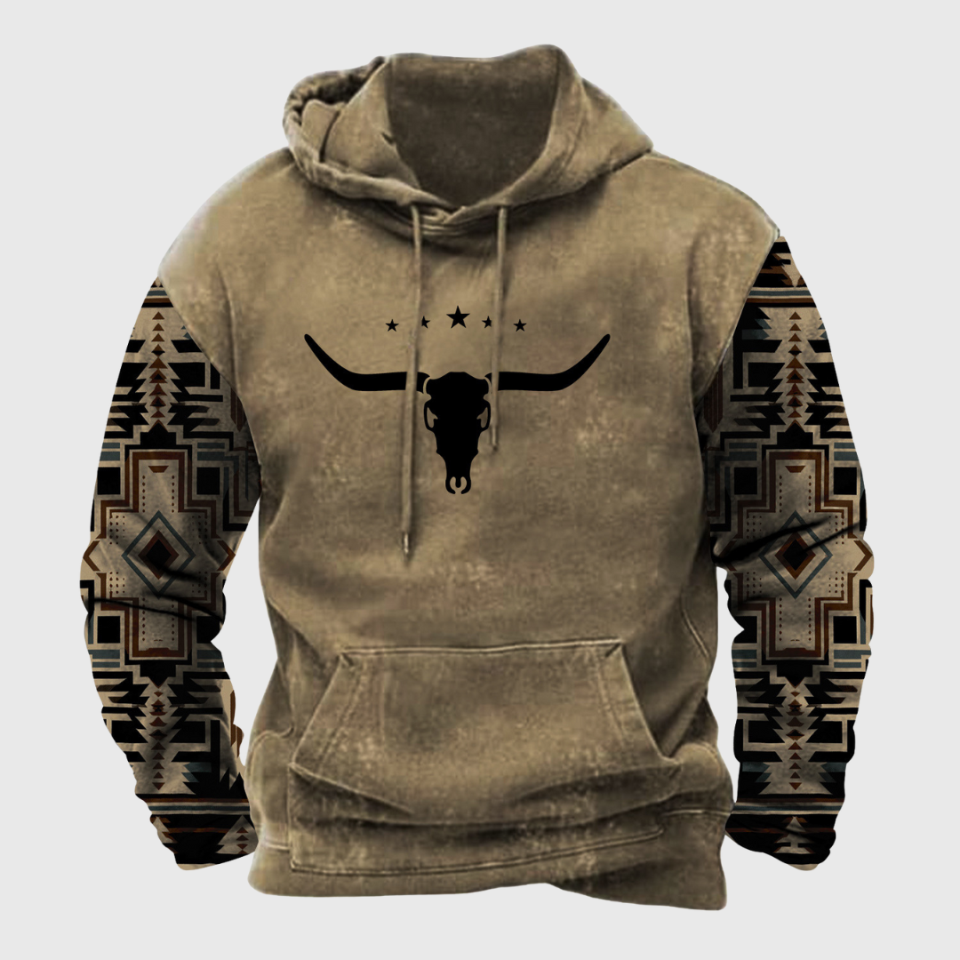 Hoodie Longhorn Ranch — Automne/Hiver