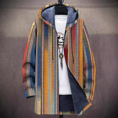 Joël - Cardigan de luxe inspiré par l'art