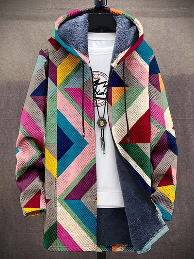 Mich - Cardigan de luxe inspiré par l'art