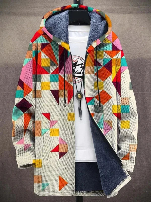 Mich - Cardigan de luxe inspiré par l'art