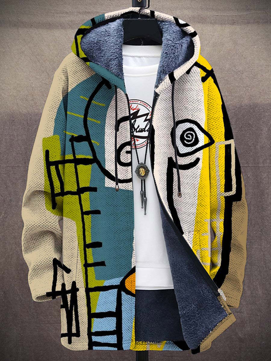Gaël - Cardigan de luxe inspiré par l'art