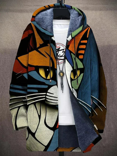 Flor - Cardigan de luxe inspiré par l'art