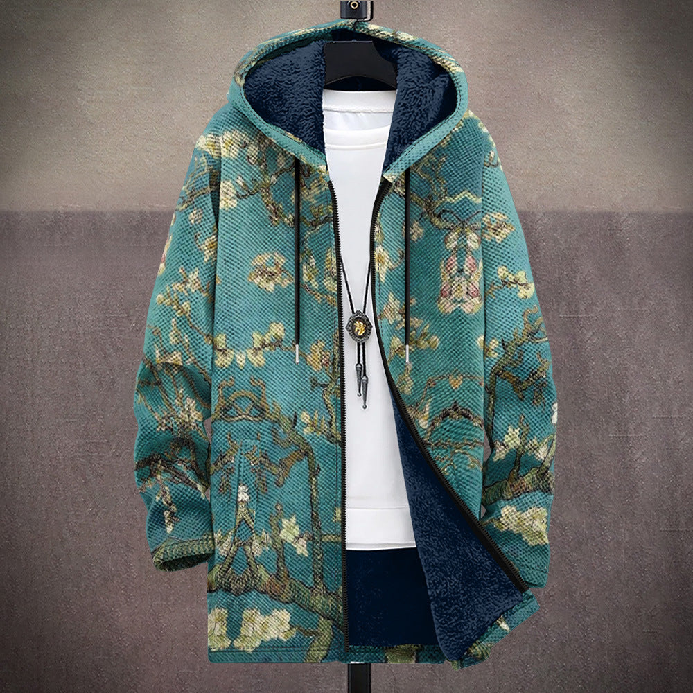Maxime – Cardigan de luxe inspiré par l'art