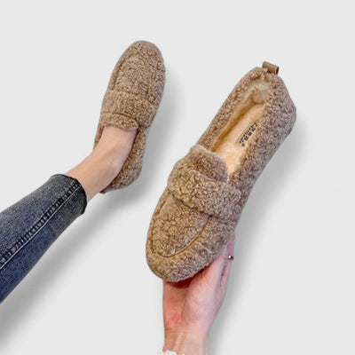 Lisette - Chaussons chauds au design élégant