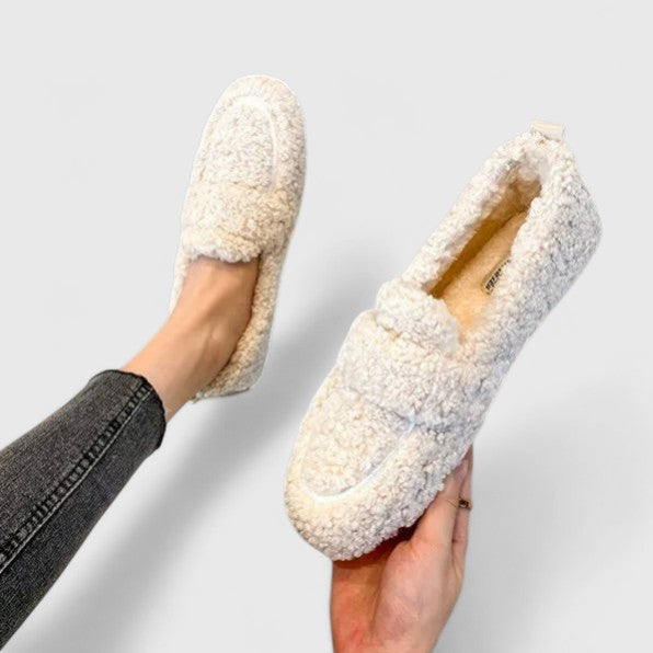 Lisette - Chaussons chauds au design élégant