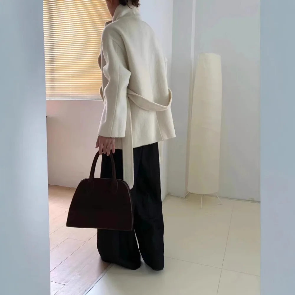 Yves - Manteau en Soie et Laine