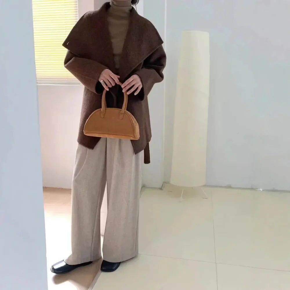 Yves - Manteau en Soie et Laine