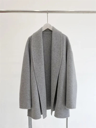 Serenya - Manteau en Laine Long