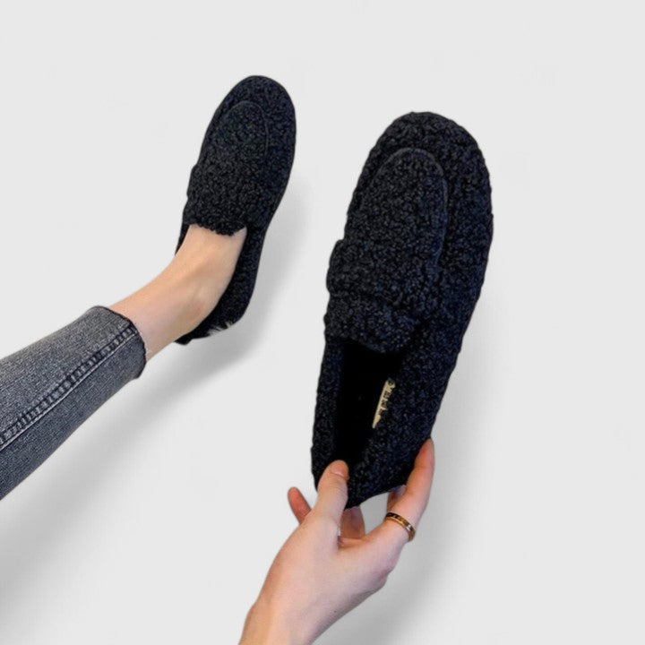 Lisette - Chaussons chauds au design élégant