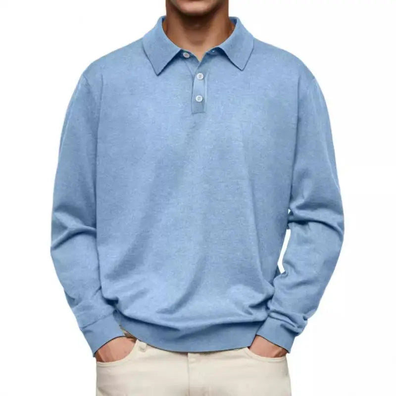 Alphonse - Polo casual à manches longues
