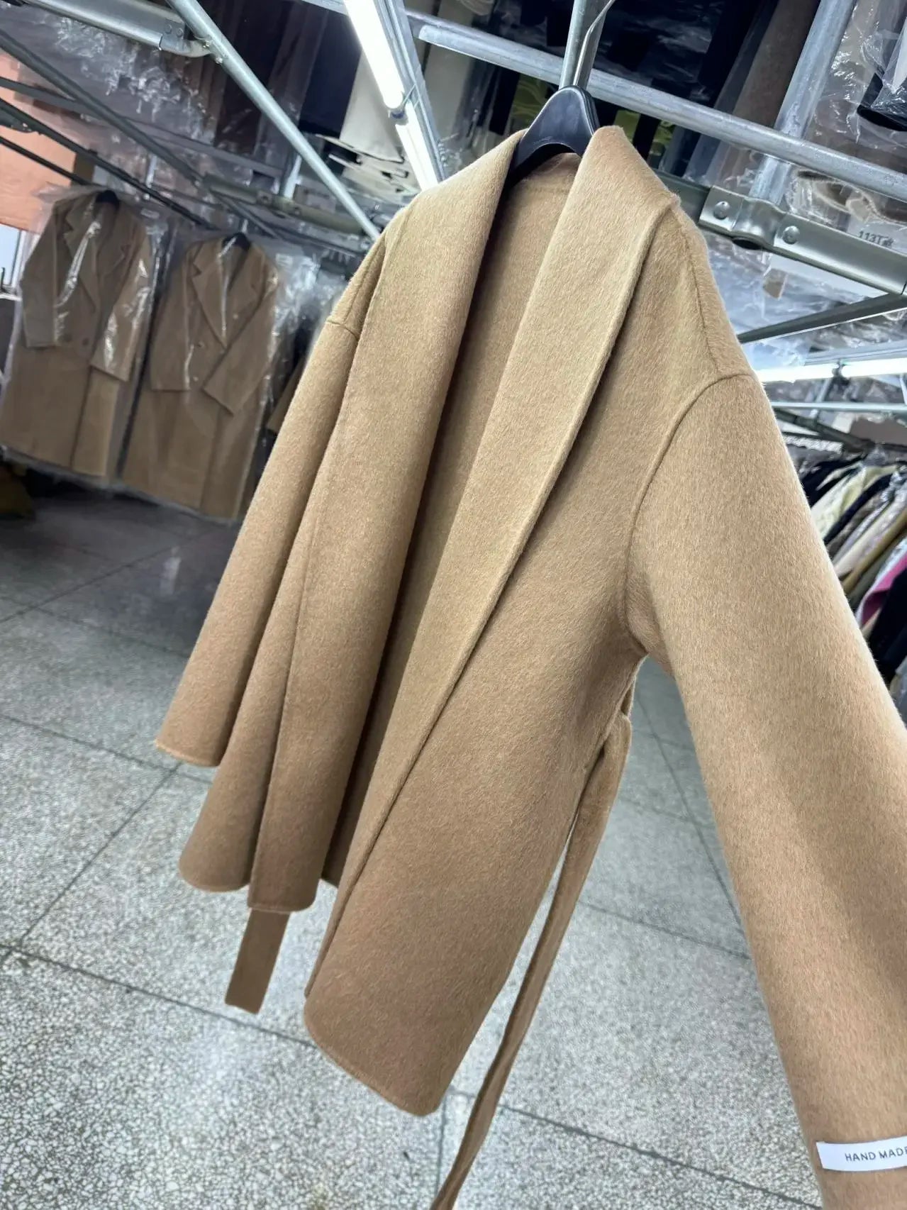 Serenya - Manteau en Laine Long