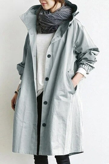 Isaline - Trench-coat élégant et imperméable