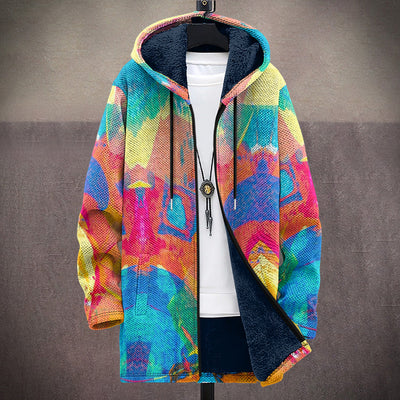 Lou – Cardigan de luxe inspiré par l'art