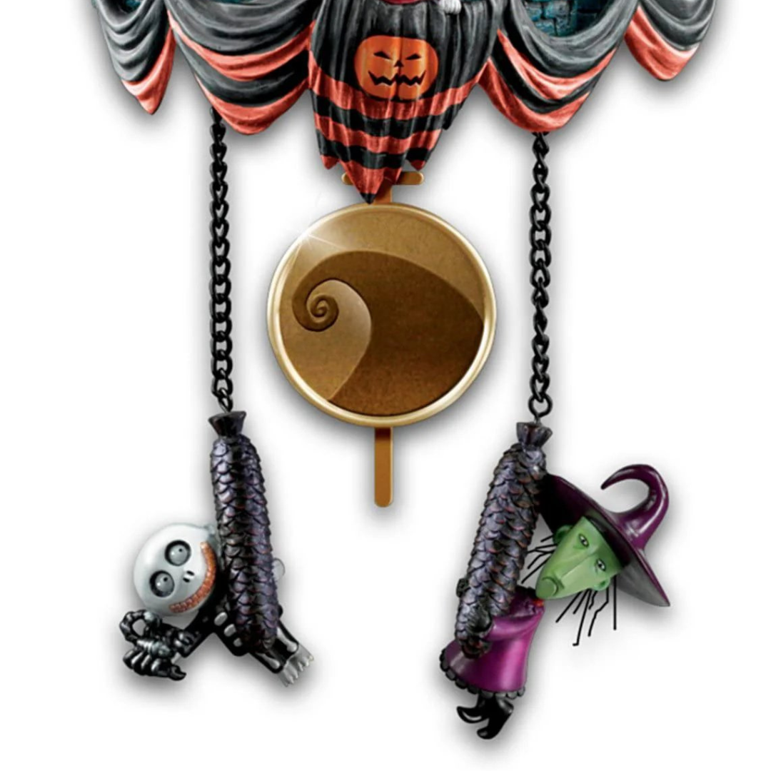 HallowClock – Horloge murale de collection L’Étrange Noël de Monsieur Jack