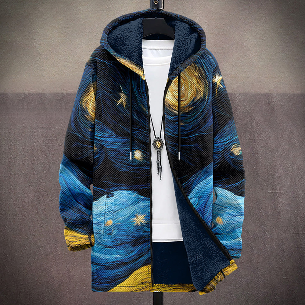 Robin - Cardigan de luxe inspiré par l'art