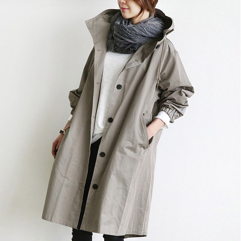 Isaline - Trench-coat élégant et imperméable
