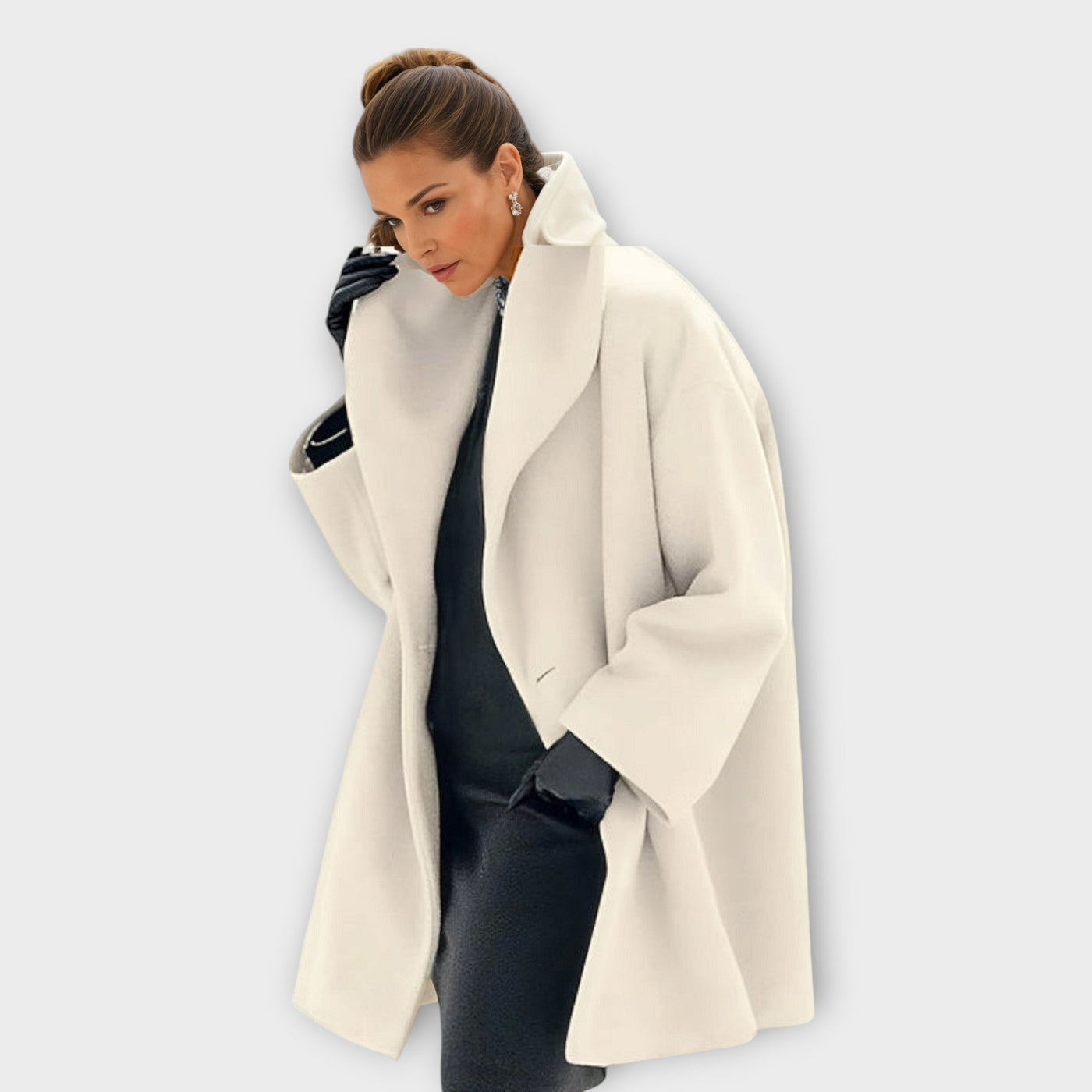 Celine - Manteau en Laine Premium Coupe-Vent