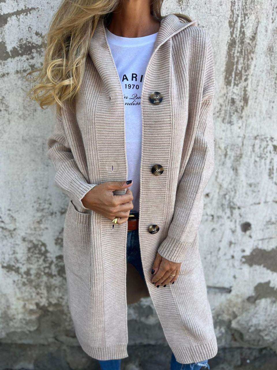 Laure - Long cardigan élégant