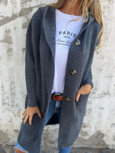 Laure - Long cardigan élégant