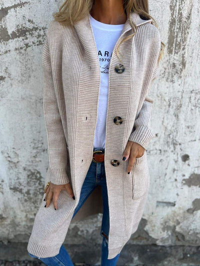 Laure - Long cardigan élégant